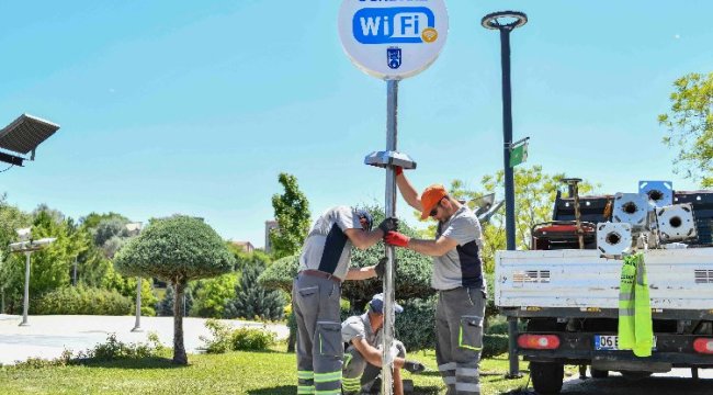 Ankaralılar ücretsiz internet kullanacak