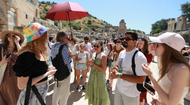 Avrupalı gençler Efes Selçuk'ta buluştu