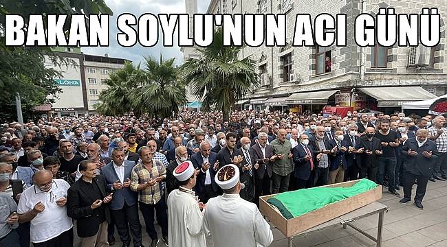 Bakan Soylu'nun öldürülen kuzeni toprağa verildi