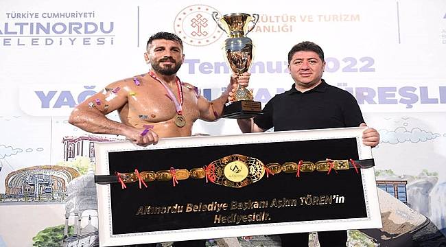 Başkan Tören: Kırkpınar'ın rövanşı Altınordu'da yapıldı