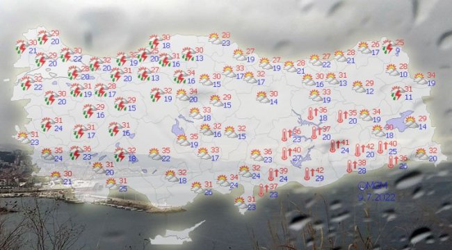 Bayram yağmurla geliyor... 4 gün yurtta hava nasıl olacak?