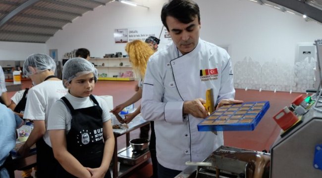 Bursa'da 'en tatlı' atölye