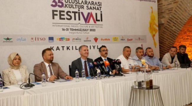 Bursa İnegöl'de '35. Uluslararası' heyecan