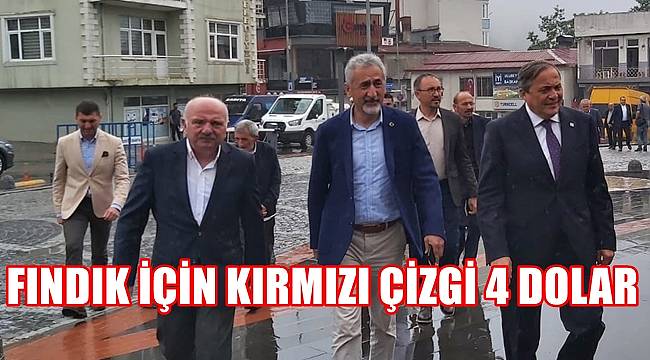 CHP'nin fındık için kırmızı çizgisi 4 dolar