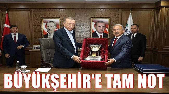 Cumhurbaşkanı Erdoğan, Başkan Güler&#039;in çalışmalarına tam not verdi