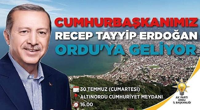 Cumhurbaşkanı Erdoğan fındık fiyatını mitingde açıklayacak