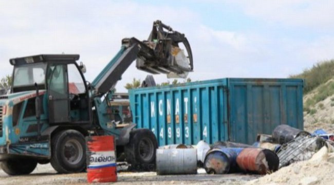 Kimyasal atık bırakan işletmeye 38 milyon lira ceza!