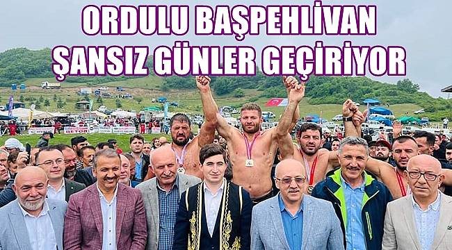 Kırkpınar'ın iki başpehlivanı Ordu'da karşılaştı kazanan İsmail Balaban oldu