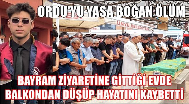 Ordu 18 yaşındaki Sefa Altun'a ağlıyor