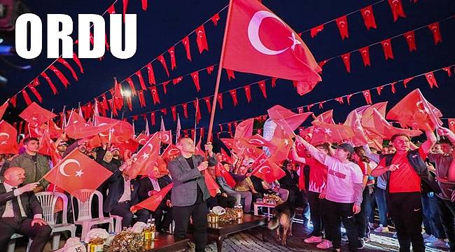 Ordu'da 15 Temmuz Demokrasi ve Birlik Günü etkinlikleri