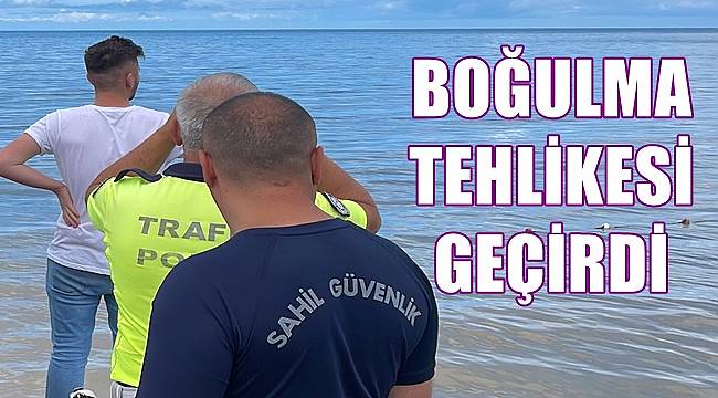 Ordu'da boğulma tehlikesi geçiren çocuk tedavi altına alındı