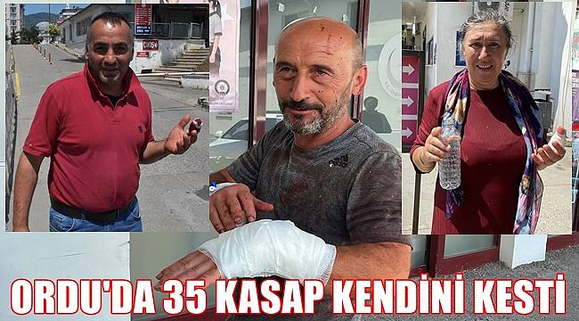 Ordu'da ilk gün 35 kasap hastanelik oldu