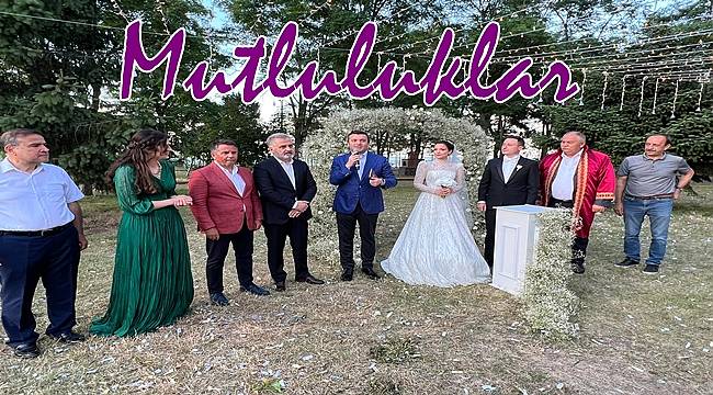 Ordu'da Nehar Tomakin ile Mücahit Yıldız evlendi