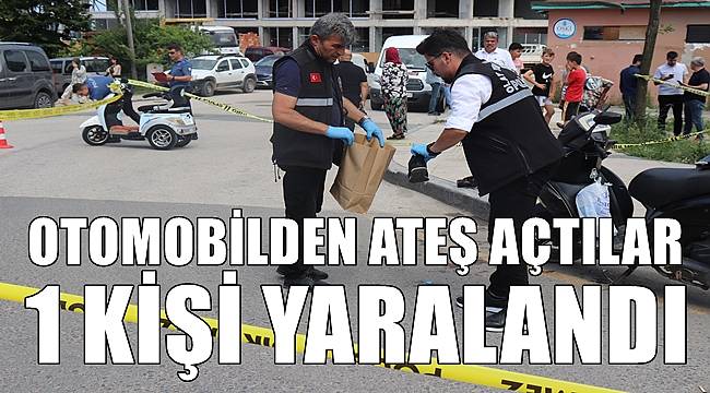 Ordu'da otomobilden açılan ateş sonucu bir kişi yaralandı