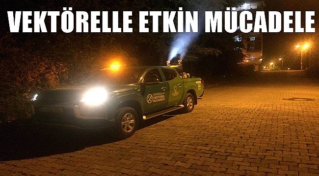 Ordu'da vektörelle mücadele sürüyor