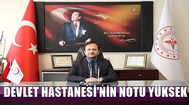 Ordu Devlet Hastanesi'nin kalite standartları puanı yüksek çıktı