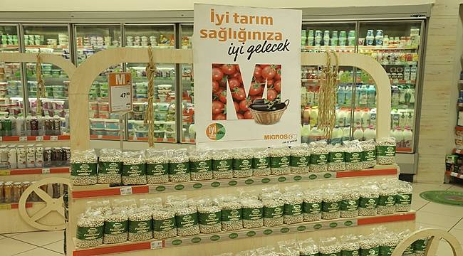 Ordu'nun ürünleri Migros'ta satılıyor
