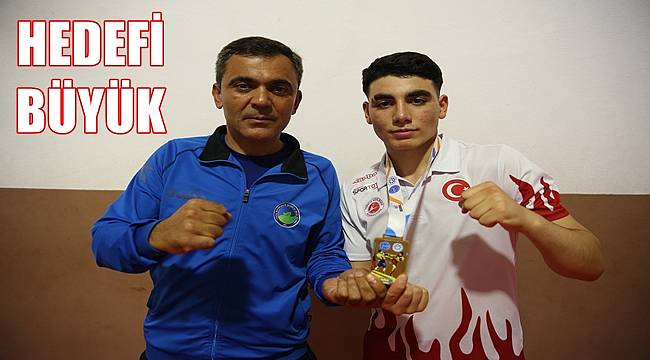 Ordulu Mevlüt Can Güngör'ün hedefi Avrupa Şampiyonu olmak