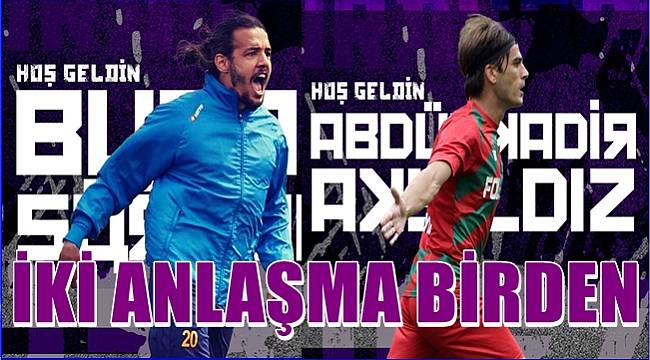 Orduspor 1967 Burak Sürmeli ve Abdülkadir Akyıldız'ı transfer etti