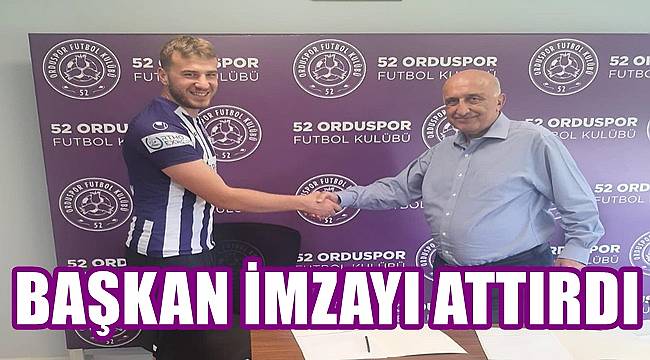 Seydi Kayasoy 52 Orduspor'da