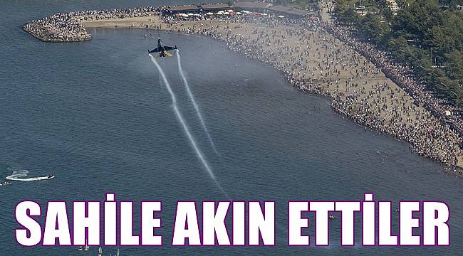 SOLOTÜRK Ordu'da nefesleri kesti