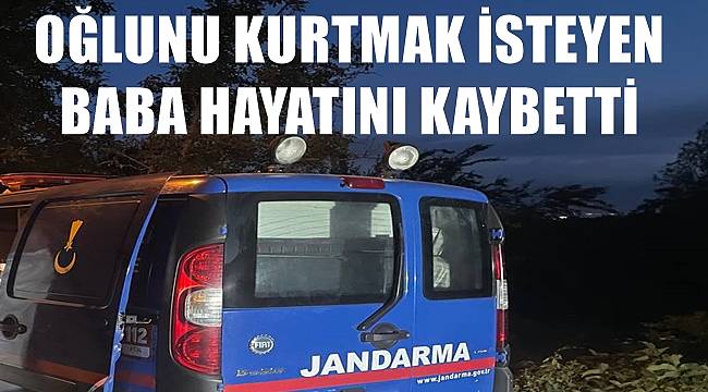 Suya düşen oğlunu kurtarmak isterken kendisi boğuldu