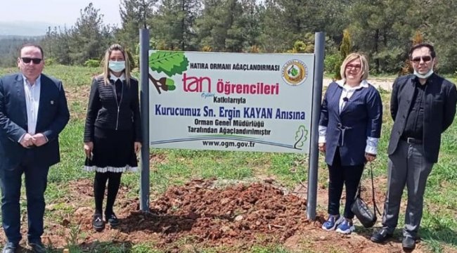 Tan Okulları O’nu unutmayacak!