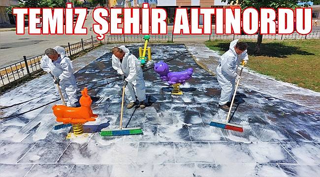 Temiz şehir Altınordu için seferberlik
