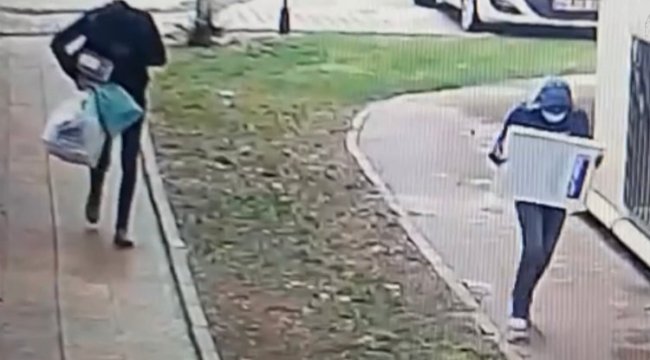 Adıyaman'da hırsızlar kameralara yakalandı