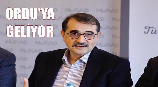 Bakan Fatih Dönmez Ordu&#039;ya geliyor