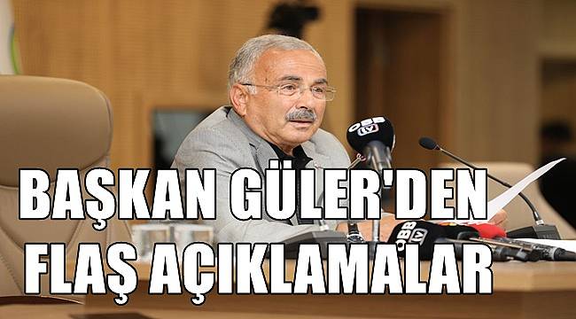 Başkan Güler Meclis Toplantısında Açıkladı
