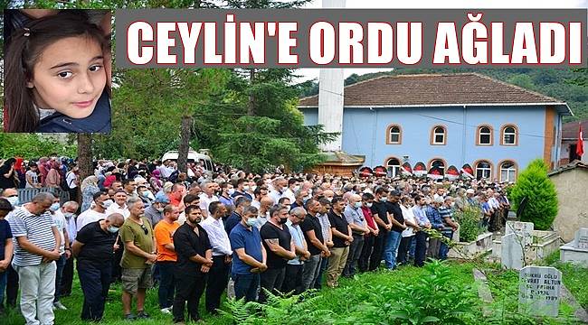 Ceylin'e Ordu ağladı