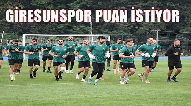 Giresunspor Galatasaray'dan puan almak istiyor