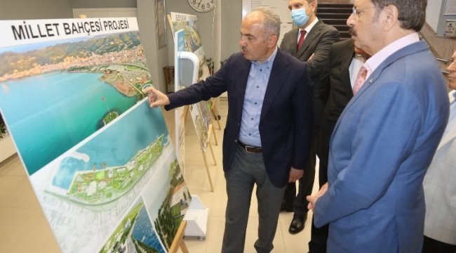 Hisarcıklıoğlu’ndan Rize Belediyesi'ne ziyaret