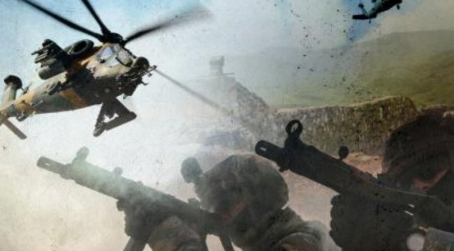 MSB: Suriye&#039;nin kuzeyinde 13 terörist etkisiz!