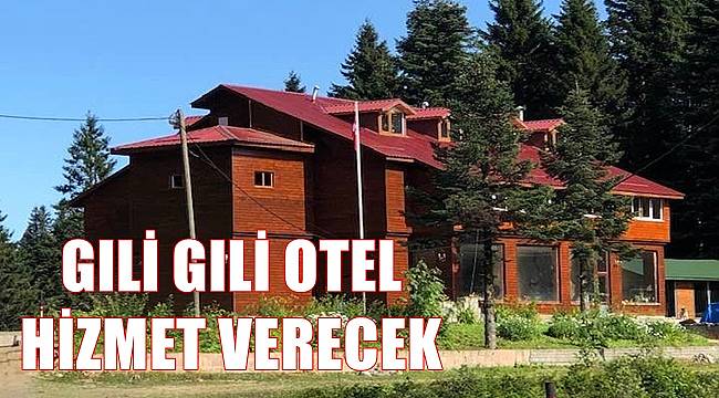 Ordu'da Gıli Gıli Otel yangından sonra tekrar yapıldı