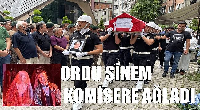 Ordu Sinem Komisere ağladı
