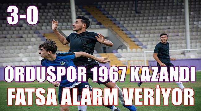 Orduspor 1967 ilk hazırlık maçını farklı kazandı: 3-0