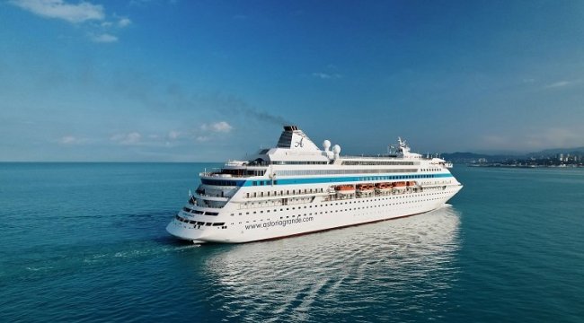 Trabzon 5 yıl sonra kruvaziyer ağırladı