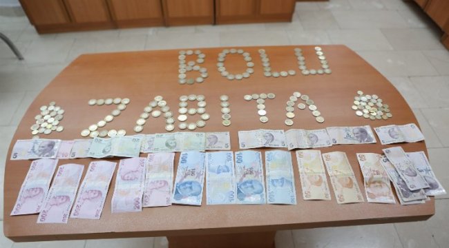 Yakalanan dilencinin üstünden çıkan para şoke etti