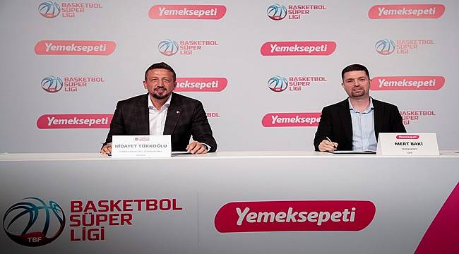 Basketbol Süper Lig'inin Ana Sponsoru Yemeksepeti oldu