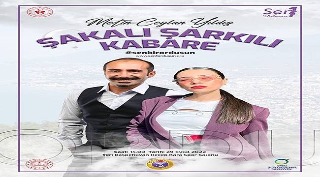 Metin-Ceylan Yıldız Ordu'da sevenleriyle buluşacak