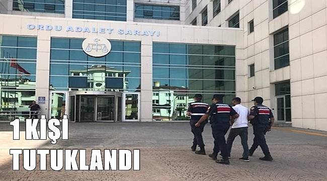 Ordu'da kablo hırsızı tutuklandı
