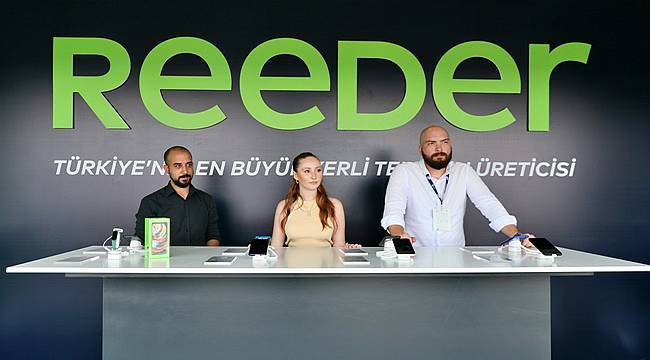 Reeder yeni üretim telefonu S19 Max Pro&#039;u Teknofest&#039;te tanıtıyor