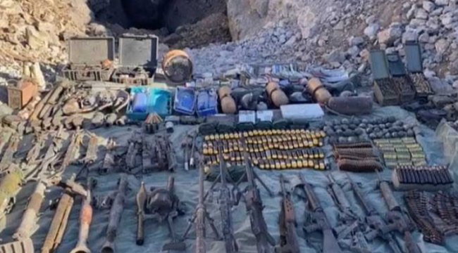 Tespit edilen iki mağaraya &#039;Pençe Kilit&#039; darbesi!