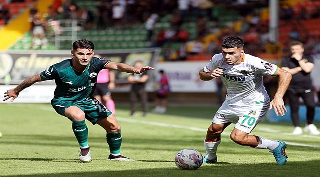 Alanyaspor-Giresunspor maç sonucu: 1-1