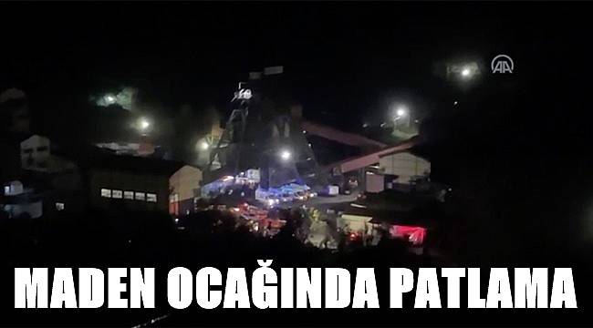 Bartın&#039;da maden ocağında patlama meydana geldi