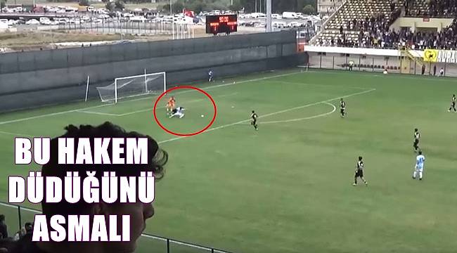 Fatsa Belediyespor maçının hakemi düdüğünü asmalı!