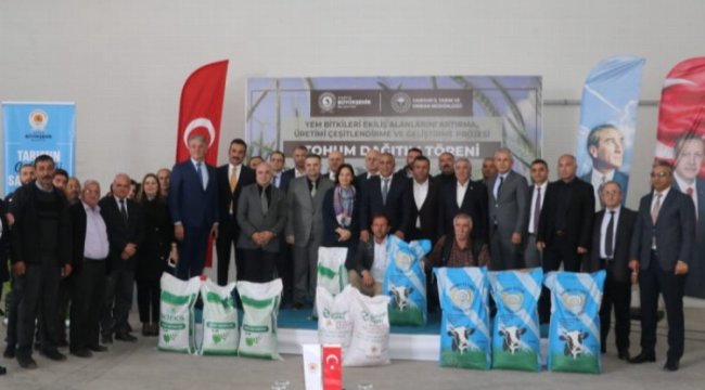 İthal yem dönemi bitiyor! Çiftçiye yem bitkisi tohum desteği