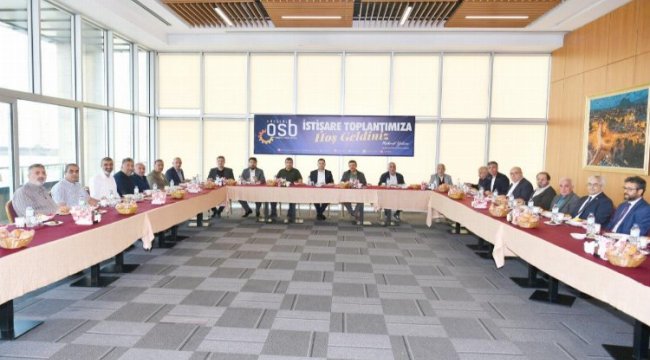 Kayseri OSB&#039;de istişare toplantısı